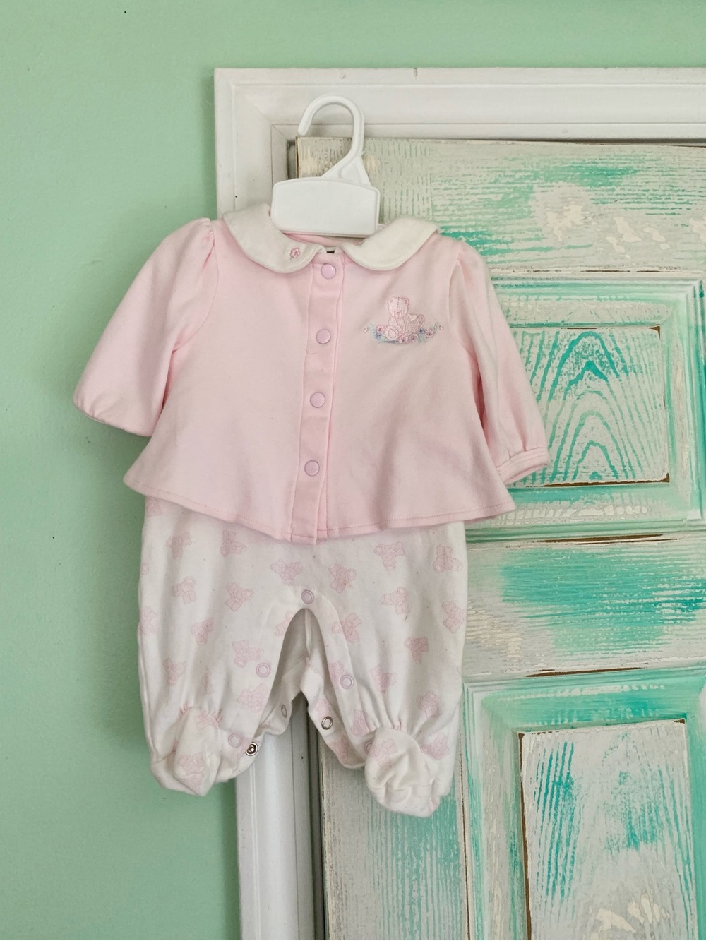 Vintage Sesame Street Baby One Piece Outfit With Matching Jacket